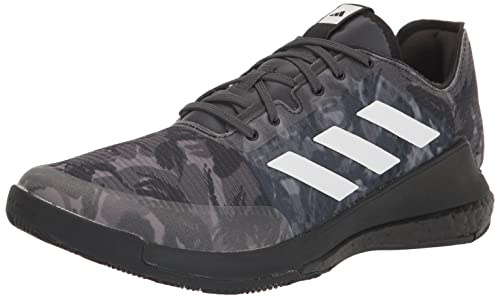 adidas Women's Crazyflight Volleyball Shoes, Black/White/Core Black, 9.5 UK