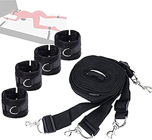 JSUOEO 1PC Bandage en Nylon pour lit, Bande de résistance réglable pour entraînement de Gym