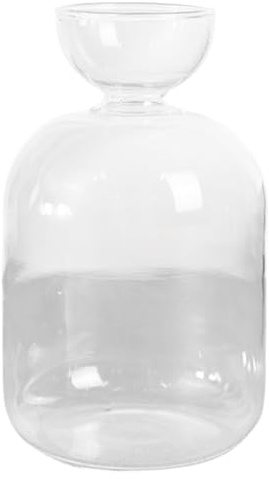 Avocado -Samen Starter Vase 3.4x5.4 Glas Avocado -Vase für Glühbirnen, die minimalistische Klare Knospenvasen anbauen