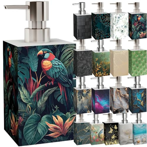 Sanilo Seifenspender, viele schöne Seifenspender zur Auswahl, modernes, stylisches Design, Blickfang für jedes Badezimmer (Exotic)