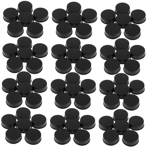Angoily 100pcs Hinge Hole Cover for Cabinets Hinge Cap Small Flush Covers for Cabinet Doors