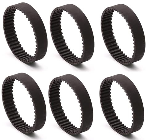 6 Stücke HTD 5M-260-10mm Zahnriemen, 52 Zähne, Zahnriemen Geschlossen Schlaufe