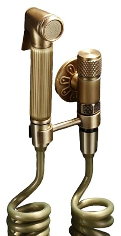 SXWYLZ Antique Hand Shower for Toilet Kit Wall Mounted Bidet Sprayer Kit for Toilet for Flushing Toilets and Bathing Pets