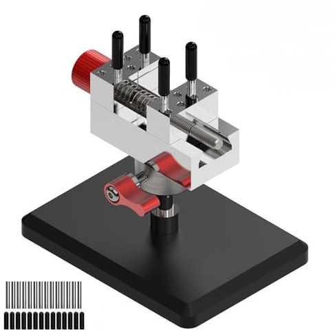 Mesa de sujeción de acero inoxidable de alta precisión para maqueta de pasatiempos y manualidades, sujeción segura en carpintería y metalurgia, mesa de abrazadera a prueba de óxido para uso en
