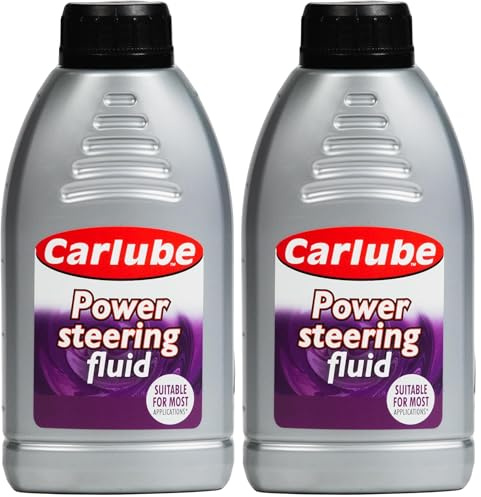 Carlube Power Steering Fluid 500ml - Superior Performance & Efficiency for Passenger Cars & Off-Highway Vehicles (Pack of 2)