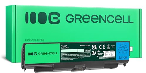 Green Cell Laptop Akku für 45N1144 45N1145 45N1147 45N1148 45N1152 45N1153 45N1160 45N1161 0C52864 für Lenovo ThinkPad L440 L540 T440p T540p W540 W541 (4400 mAh, 10.8-11.1 V)