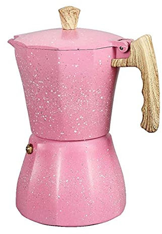 meowko Macchina per caffè Espresso con Piano Cottura - Caffettiera Moka per Piano Cottura a Gas o Elettrico - Macchina per caffè Espresso 3 Tazze per Italiano