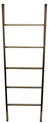 Kleiderleiter Kleiderständer Handtuchhalter stummer Diener (Tragrohr+Stufen Stahl roh Quadratrohr 1,5m)