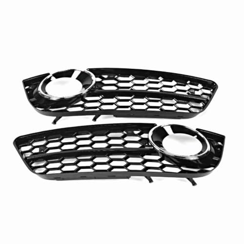 Akozon 4F Nebelscheinwerfer Gitter, 2 Stück Frontstoßstange Untere Nebelscheinwerfer Lampengitter für COUPE/SPORTBACK 2008-2011/ für CABRIOLET 2010-2011