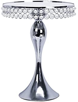 OQHAIR Soporte para Tartas Soporte para postres de Boda de Alta Gama Soporte de exhibición Decoración Soporte para Pasteles Bandeja Plato de Postre de Frutas Té de la Tarde Soporte para p