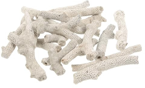 BESPORTBLE 1bag Coral Bone Base Sand Aquarium Substrate Live Plant Aquarium Soil Filtration Material Decorative Stones for Freshwater Tank