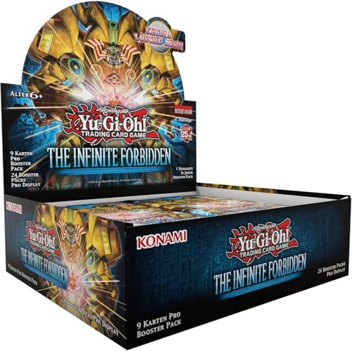 YuGiOh! The Infinite Forbidden Display Box - DEUTSCH - 24 Booster 1.Auflage NEU & OVP! YGO + BB-Toy-Trades Toploader