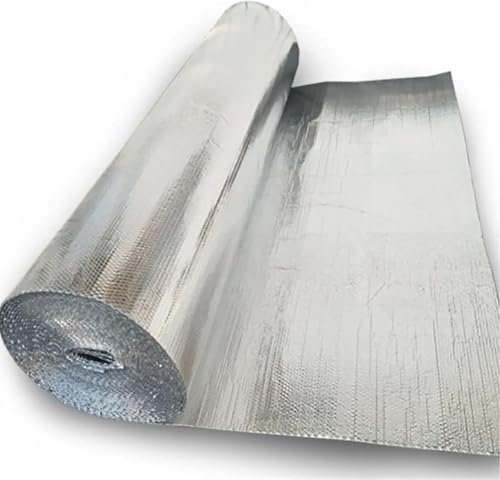 Membrane d'isolation Thermique Pare-Vapeur - Prévient dans Votre Maison et réduit Les pertes de Chaleur. (1x10m)