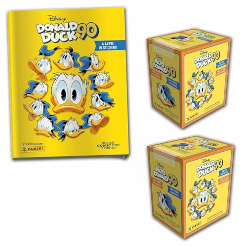 Panini Donald Duck 90 Jahre Sticker & Cards Kollektion 2024 (Dagobert-Bundle)