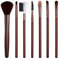 XYTAHDM 7 Piezas Brochas De Maquillaje Profesional, Brocha Base Maquillaje, para Base en Polvo,Corrector,Cejas,Sombra de Ojos, Contorno,Delineador de Ojos,Pinceles Mezclar Ojos