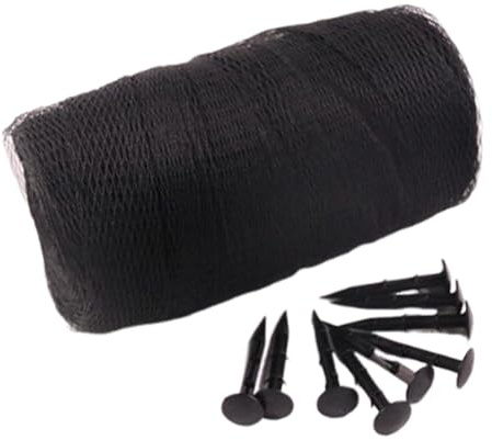 Milageto Red de Malla Fina para estanques y Jardines, Red antipájaros para Piscinas, protección para arbustos, arándanos y Verduras.