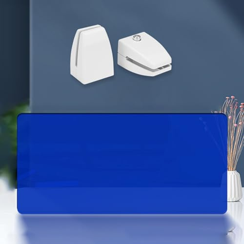 Chaoyilian Acrylique Panneau Separation Autonome Diviseur,Cloison Acoustique Bureau,SéParateurs Insonorisants Debout,Amovible,sans Percage,pour La Maison,Les Bureaux,Les BibliothèQues