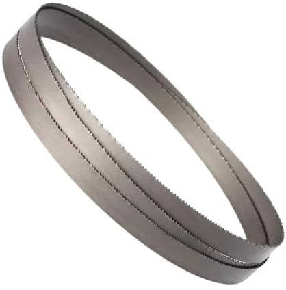 YJQHODY Hoja de sierra de cinta de acero rápido de 13 x 1638 mm, M42, bimetálica, 10/14 TPI, for cortar placas de acero.