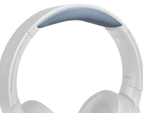 SOULWIT Ersättningskit Huvudband för Sony MDR 100ABN (h.Ear on Wireless) Hörlurar, Headband Kuddar Överdrag för Huvudbandet till Reparation, Enkel DIY-installation (Blå)
