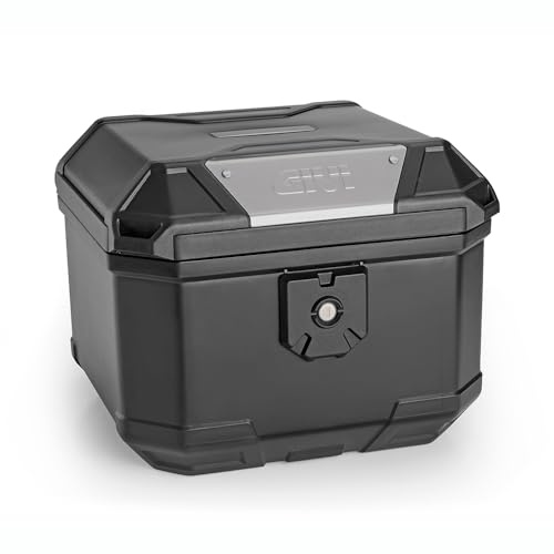 Generico B38N BAULETTO NERO 38 LT TOP CASE VALIGIA MOTO SCOOTER compatibile con GIVI PIASTRE E SUPPORTI MONOLOCK B38 N