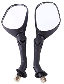 Lenker Seitenspiegel Motorradspiegel Blinker Rückspiegel Seitenspiegel Racing 6mm/8mm Rollerspiegel Gewindemaß Rückspiegel Motorradspiegel Rückseitenspiegel