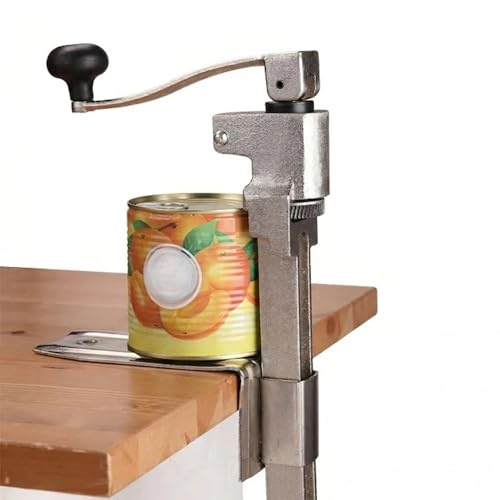 Heavy Duty Commercial Catering Desktop Bench Can Opener Stainless Steel Tin Opener for Kitchen Resturant Hotel Food Factory