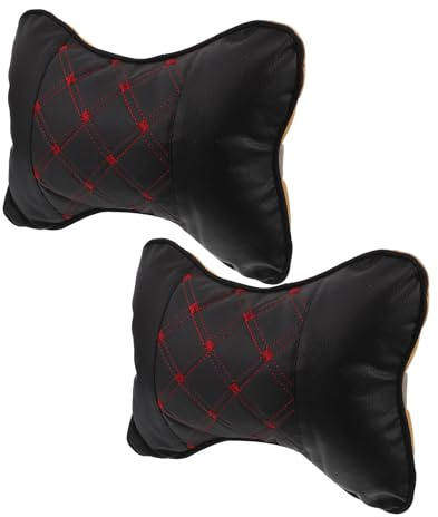 2 Piezas Almohada para Reposacabezas de Coche para Cuello y Cabeza