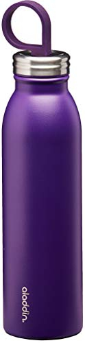 Aladdin Chilled Colour Thermavac Trinkflasche Edelstahl 0.55L Purple – Thermosflasche Hält 9 Stunden Kalt - Doppelwandige Vakuumisolierung - Wasserflasche BPA-Frei - Spülmaschinenfest