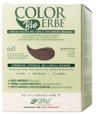 Colorerbe Coloration à base d'herbes - Blond foncé bio (6.0)