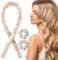 LUFFLOK Rizadores de Pelo Sin Calor, 3 Piezas Rizador Satinado Sin Calor, Rizadores de Ondas Con Diadema Suave Para Dormir,Silk Herramientas de Peinado,Hogar y Fiestas Seda
