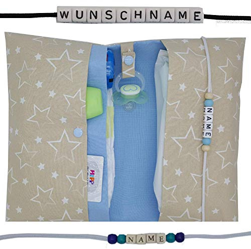 Große Windeltasche XXL mit Name Wickeltasche
