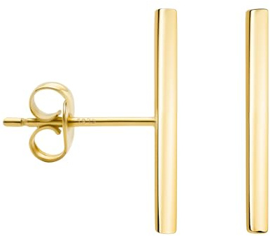 SOFIA MILANI - Damen Ohrring 925 Silber - Ohrstecker Stab Schlicht