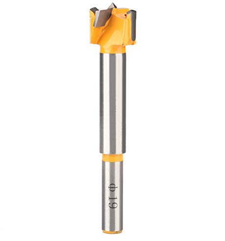 19mm Broca Forstner, cizalla de precisión, borde dentado, broca para carpintería, taladro perforador, sierra de piedra para madera