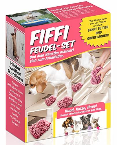PimpMyPresent Fiffi Feudel-Set, die lustige Scherz-Geschenkverpackung, Prank-Box für Dein richtiges Geschenk