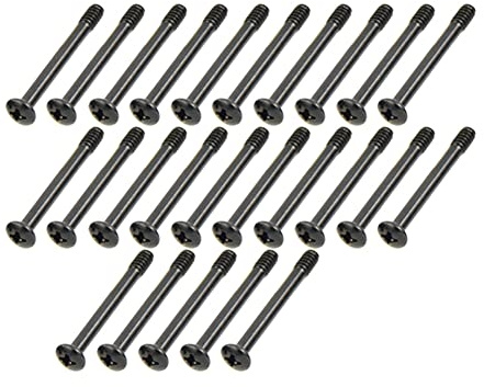 Myqqhbs 25 StüCk 6-32 X 30 Mm VerläNgerte Rundkopf-Befestigungsschraube für PC-GehäUse, GrafikkartenküHler, KüHler, WasserlüFter, DIY-Computer