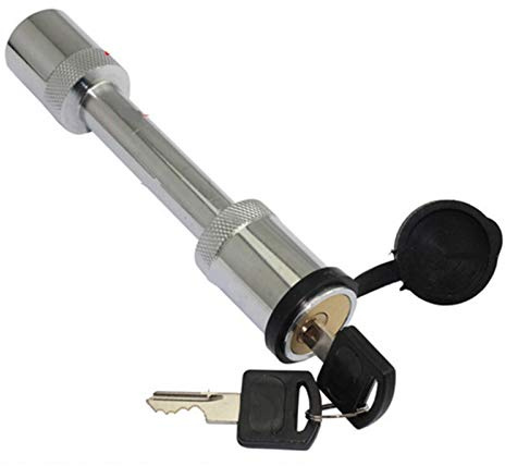 Cuerda de cabrestante, Montaje de bola barra de la clavija de enganche de lengüeta de bloqueo Cerraduras extraíble Remolque 5/8 Pieza remolque Enganche Alfiler de bloqueo 16 mm