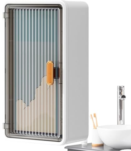 xowwyue Portarotoli Da Bagno,Mobiletto Portascatole Da Parete | Organizzatore Bagno per Spugne Salviette Articoli Igienici Cucina Camera da Letto Casa