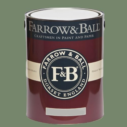 FARROW & BALL FLAT EGGSHELL 34 CALKE GREEN 5L