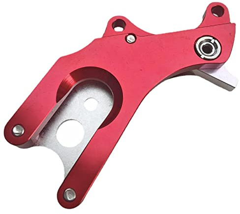 KBOLAE Fahrrad Rahmen Umbau Fahrrad Scheibenbremse Adapter Halterung Montage MTB Rot