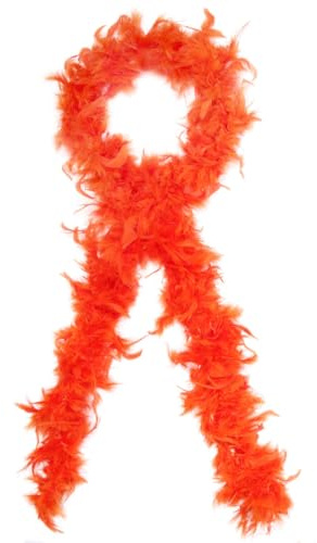 Federboa – Feder Boa Schal in unterschiedlichen Farben für Fasching, Karneval, Party & Show – Kostüm Accessoire für Damen & Herren – weiche Deko Federboa für Mottoparty & Tanzgruppen