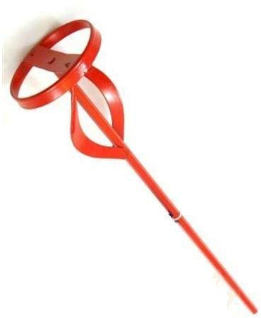 Unibos Paint Mixing Paddle - Heavy Duty Paint and Plaster Mixer for Standard Drills - Steel Drill Whisk Tool Painting and Plastering Mixer 40cm