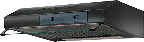 Cappa Cucina Versione Aspirante Sottopensile da 80 cm Colore Nero TCH04 SS18A 741