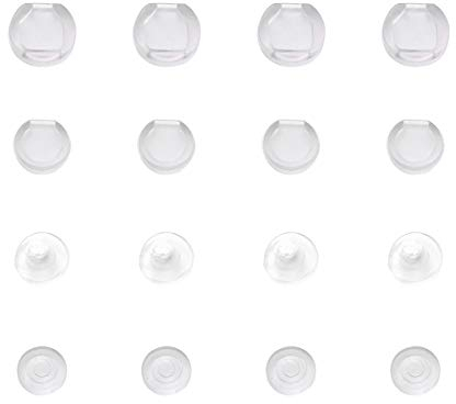 Artibetter Ohrclips Zubehör Schmerzfeste Pads ohne Ohrloch Ohrclip Matten 80St