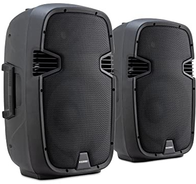 McGrey P212 MP Passiv-Lautsprecher Paar - Belastbarkeit: 120 W RMS / 600 W Peak - Widerstand: 8 Ohm - 2-Wege-System mit 12 Woofer und 1 Hochtöner - Schalldruckpegel (SPL): max. 96 dB - Schwarz