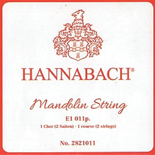 Hannabach Paire de cordes de mandoline E.009-2821009 - 350 mm