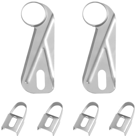 6pcs Stainless Steel Apple Peeler Replacement Blades, Universal 4pcs Peeling Blades with 2pcs Slicing and Core Removing Blades with Storage Box for Kitchen Restaurant Picnic