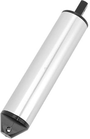 Fockety Spannungskalibrator, Professioneller Badmintonschläger-Spannungskalibrator aus Aluminiumlegierung, Testet Bis zu 100 Pfund, Sport-Tennis-Bespannungsmaschinen für (Silver)