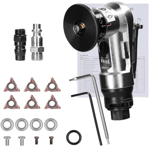 Anfasen Entgraten Metall 30000rpm Kreis Pneumatik Anfaswerkzeug 45 Grad Handheld Metall Entgraten
