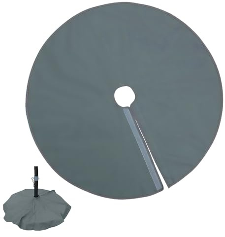 HLIWS 1 Pcs Umbrella Base Cover,Compatible with parasols-Ø90cm | Oxford fabric,split-panel design,waterproof and tear-resistant,suitable for gardens,patios,beaches and courtyards