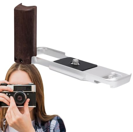 weiting Piastra Di Adattamento A Forma L Per X-E5,Per Rilascio Rapido Con Impugnatura | Piastra Per Fotocamera | Per Viaggio Attività All'Aperto Ciclismo Campeggio Escursionismo Camminata
